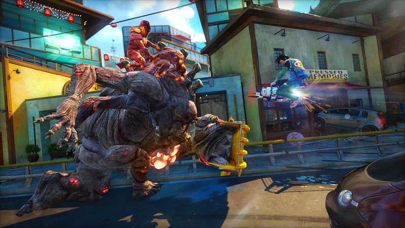 Illustration for article titled Our First Real Look At Sunset Overdrive